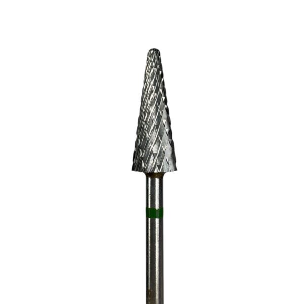 Nail Drill Bit Carbit Cone Green - CIA Nails & Beauty Academy in London