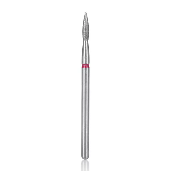 Nail Drill Bit Diamond Flame Red DF2.1
