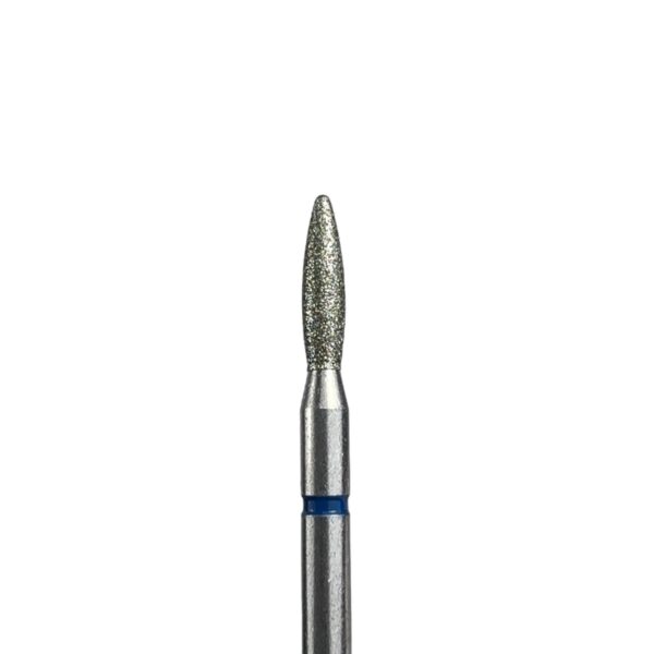 Nail Drill Bit Diamond Flame Blue DM2.1