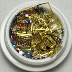 Nail Art Jewelry Metal Mix Crystals # 7