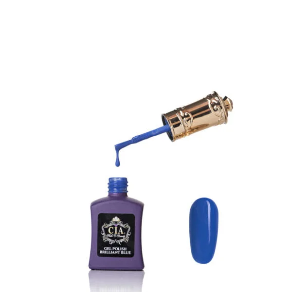 Brilliant Blue Gel Polish