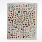 Nail art stickers T377