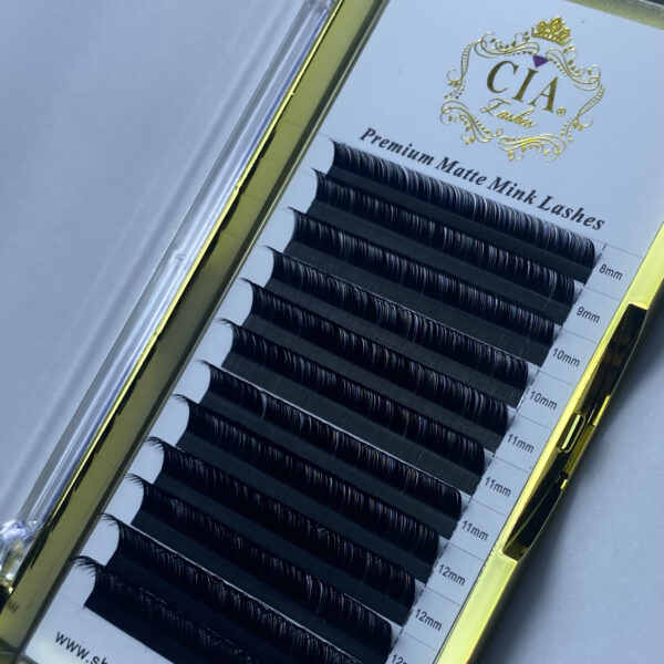 CIA Lashes Premium Matte Mink LC 0.07 Mix - CIA Nails & Beauty Academy in London