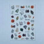Nail Art Stickers Autumn #1