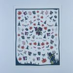 Nail Art Stickers Halloween #1