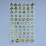 Nail Art Stickers Snow #2