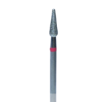 Nail Drill Bit Diamond Cone Red DF31