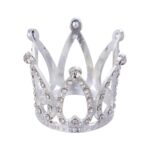 Crown Crystals Brush Holder Rose Gold