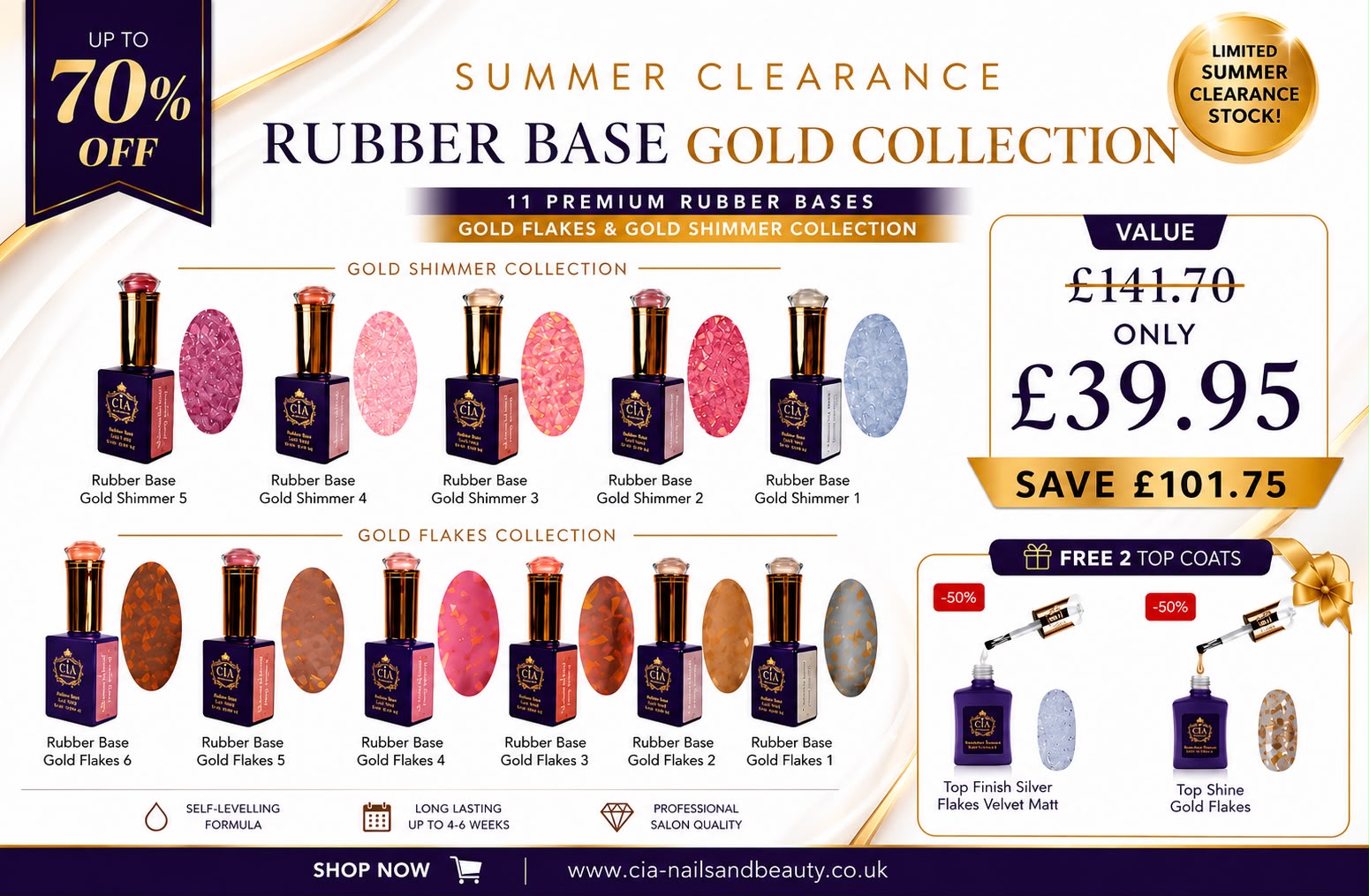 RBGOLD Rubber Base Gold Collection Bundle - Image 1