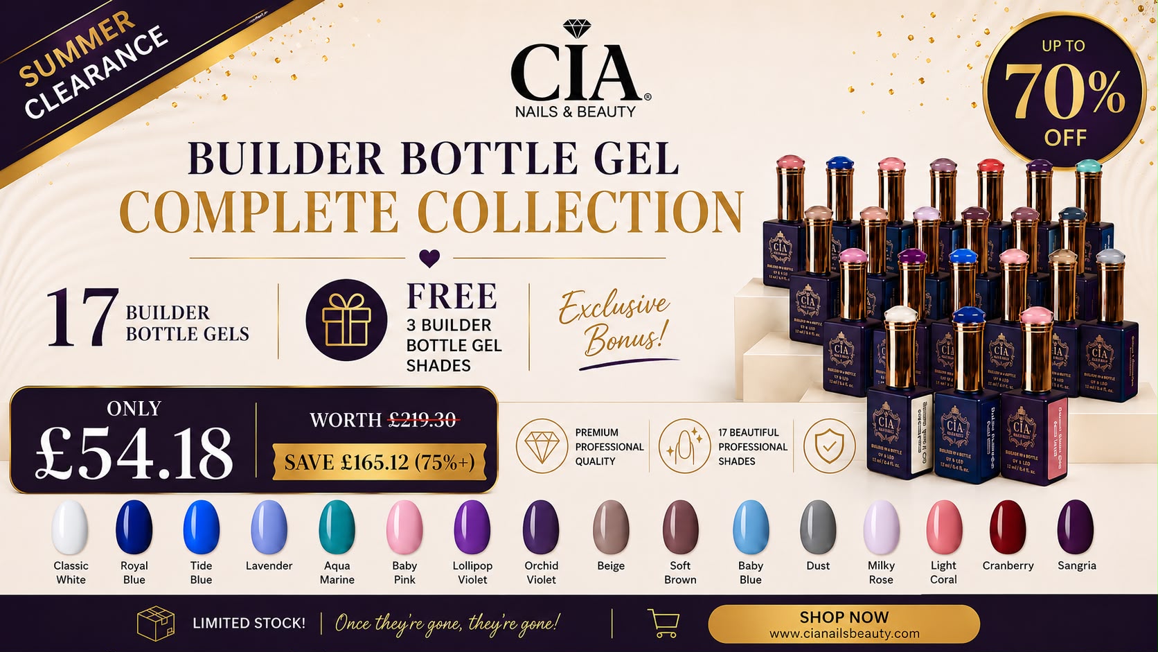 builder - CIA Nails & Beauty Academy in London