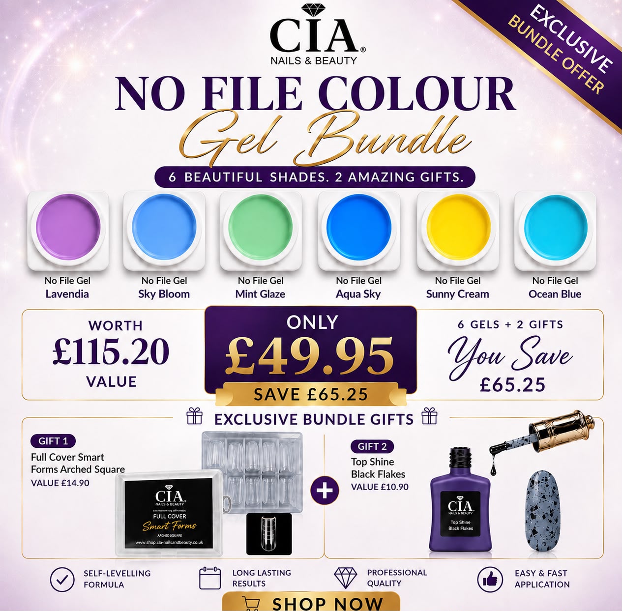 nfe No File Colour Gel Bundle - Image 1