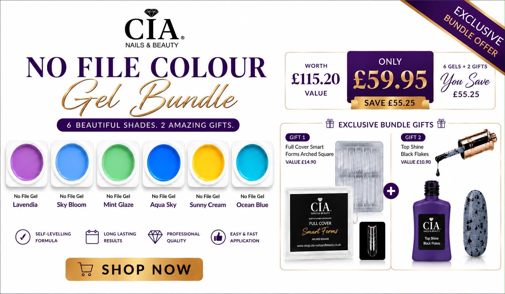nofilecolourbundle - CIA Nails & Beauty Academy in London
